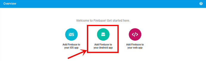 TestAppTwo – Overview – Firebase console