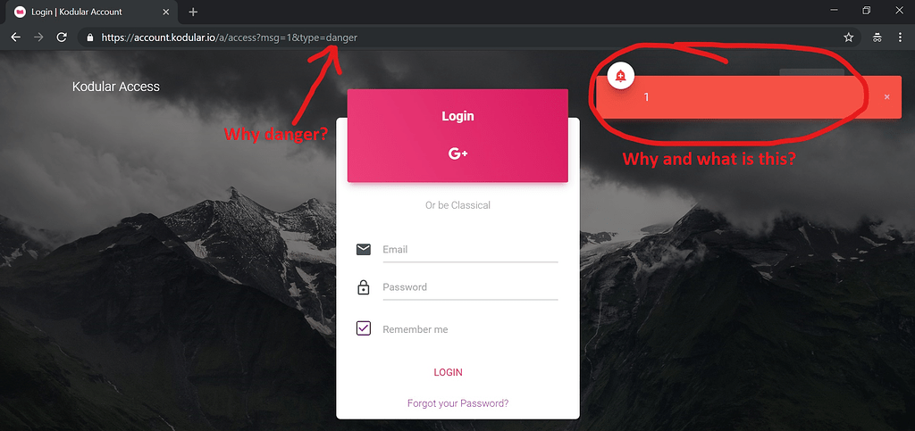 Community Login Problem - Feedback - Kodular Community