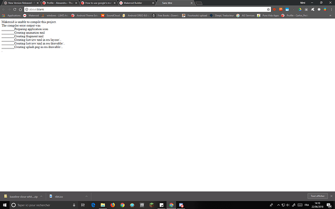 Error screen bug - Bugs - Kodular Community