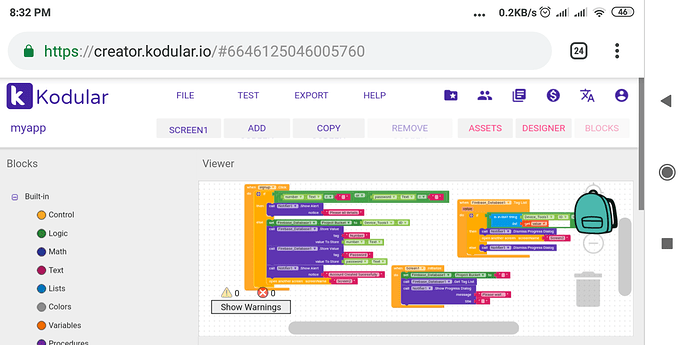 One time sign up with firebase not working - Discuss - Kodular Community