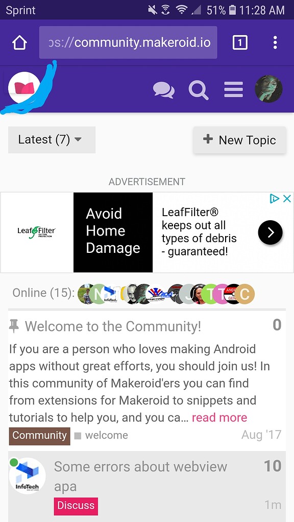 Community Button Bug - Bugs - Kodular Community