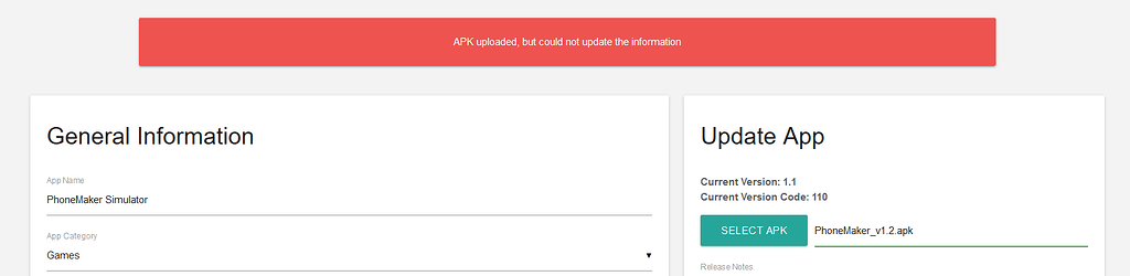 Can't update app on Makeroid Store - Bugs - Kodular Community