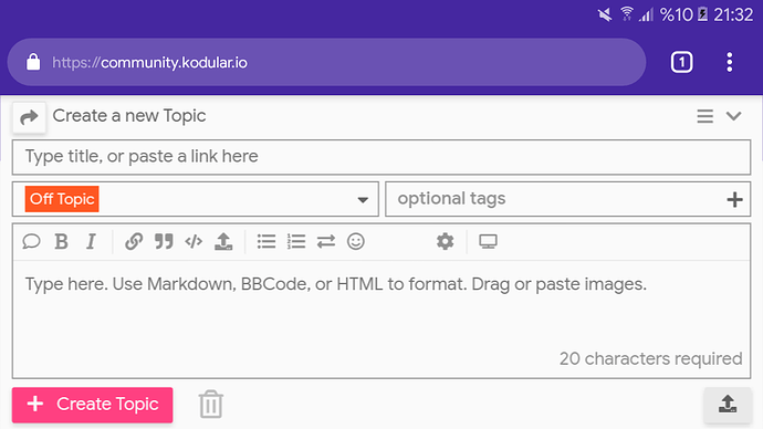 Bug on community - Bugs - Kodular Community