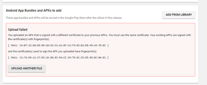 App update failed - Discuss - Kodular Community