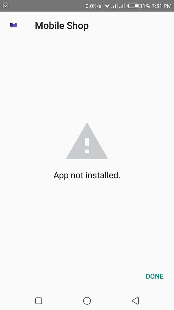 App not installed - Discuss - Kodular Community
