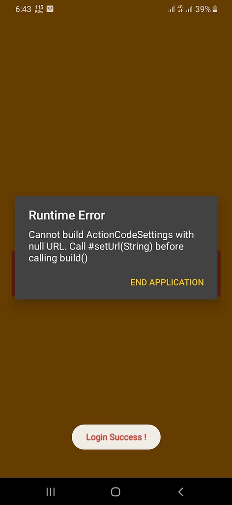 Coming this runtime error - Discuss - Kodular Community