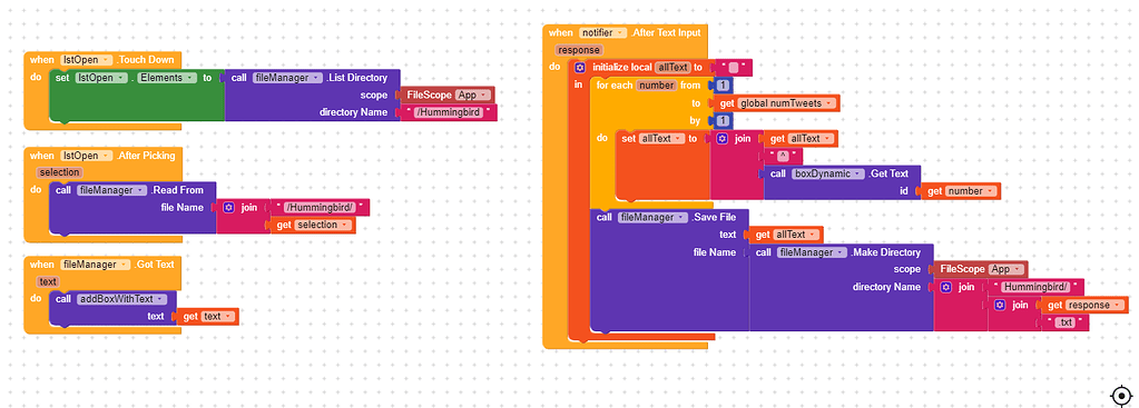 Managing Files with the ReadFrom and GotText blocks - Discuss - Kodular ...