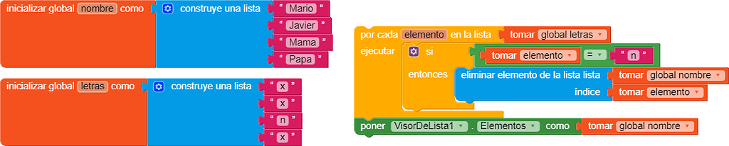 Remove item from another list with condition - Discuss - Kodular Community