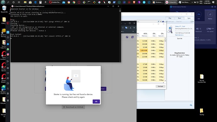 find device not working