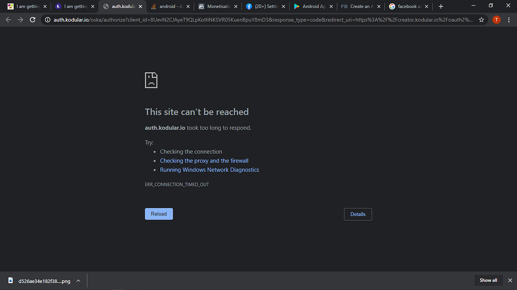 I am unable to access Kodular - Discuss - Kodular Community
