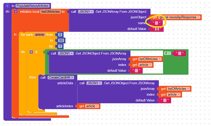 Hi, please help to about JSON data - Discuss - Kodular Community