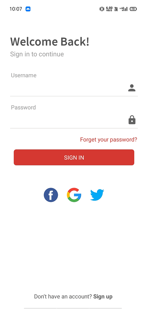 [ Free ] Login and Signup UI - Open Source - Kodular Community