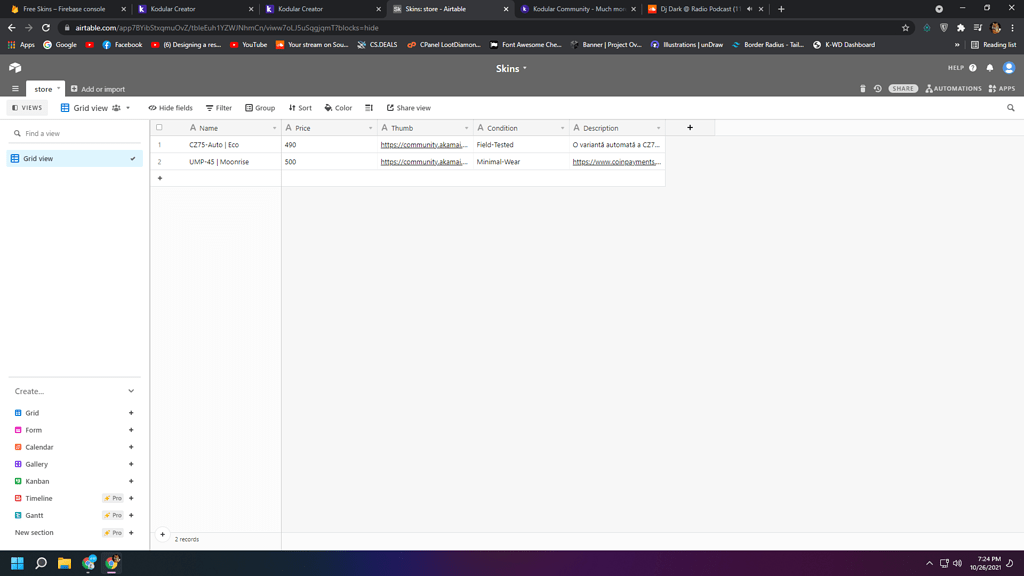 Need help showing airtable items in custom list - Discuss - Kodular ...