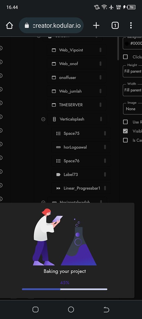 Very long time build apk - Discuss - Kodular Community