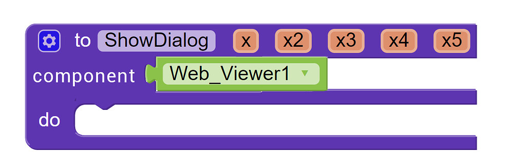 New block to webview component - IWant - Kodular Community