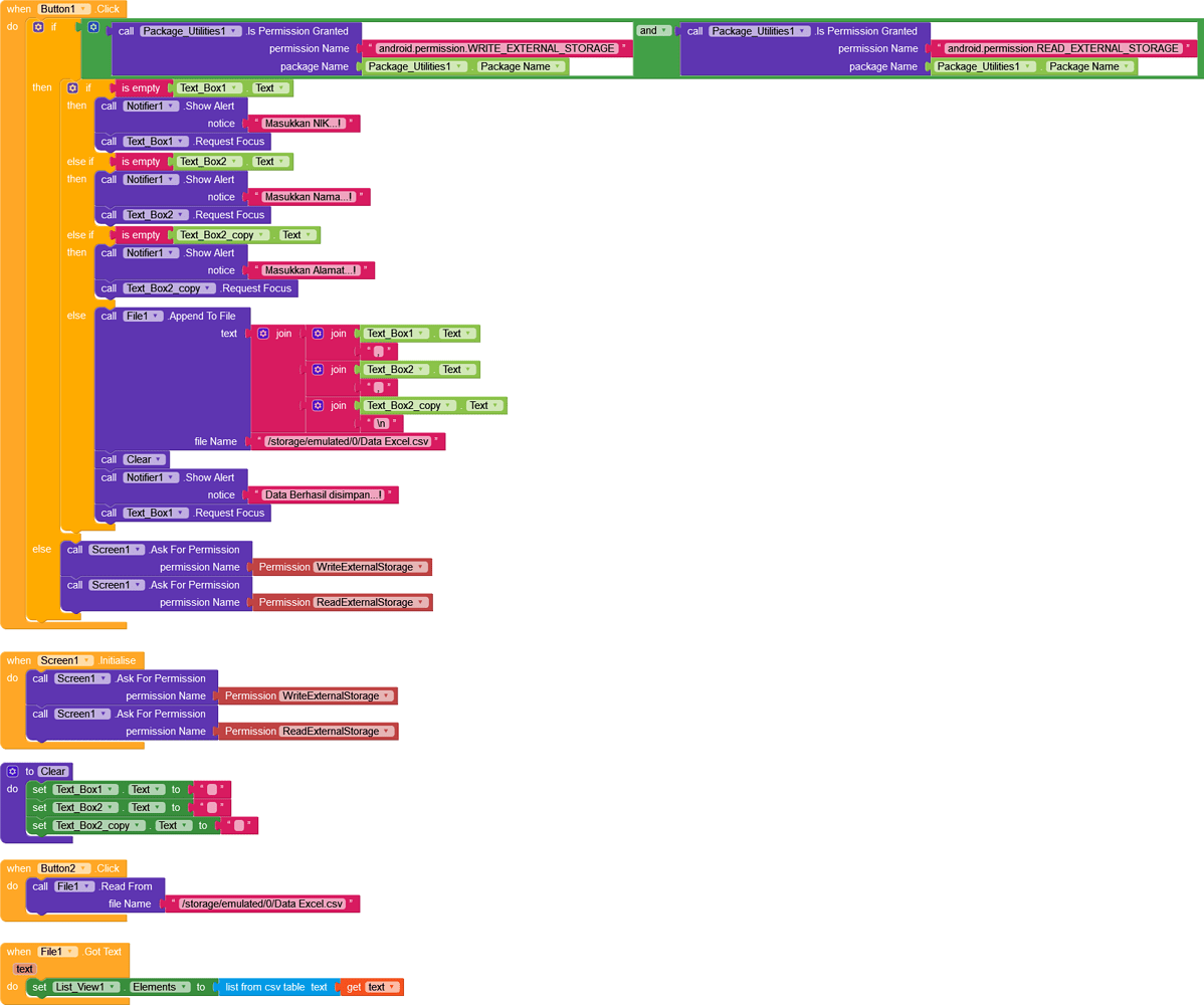 Csv file cteate error - Discuss - Kodular Community