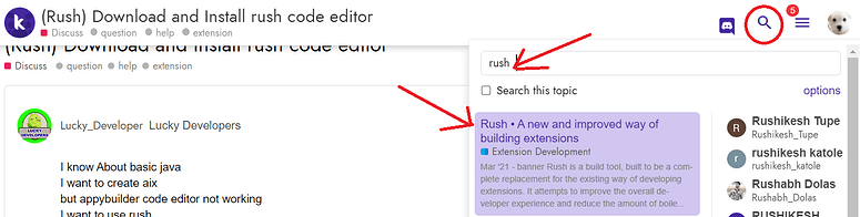Rush Code Construction (Rush) Download and Install rush code editor - Extension Development ...