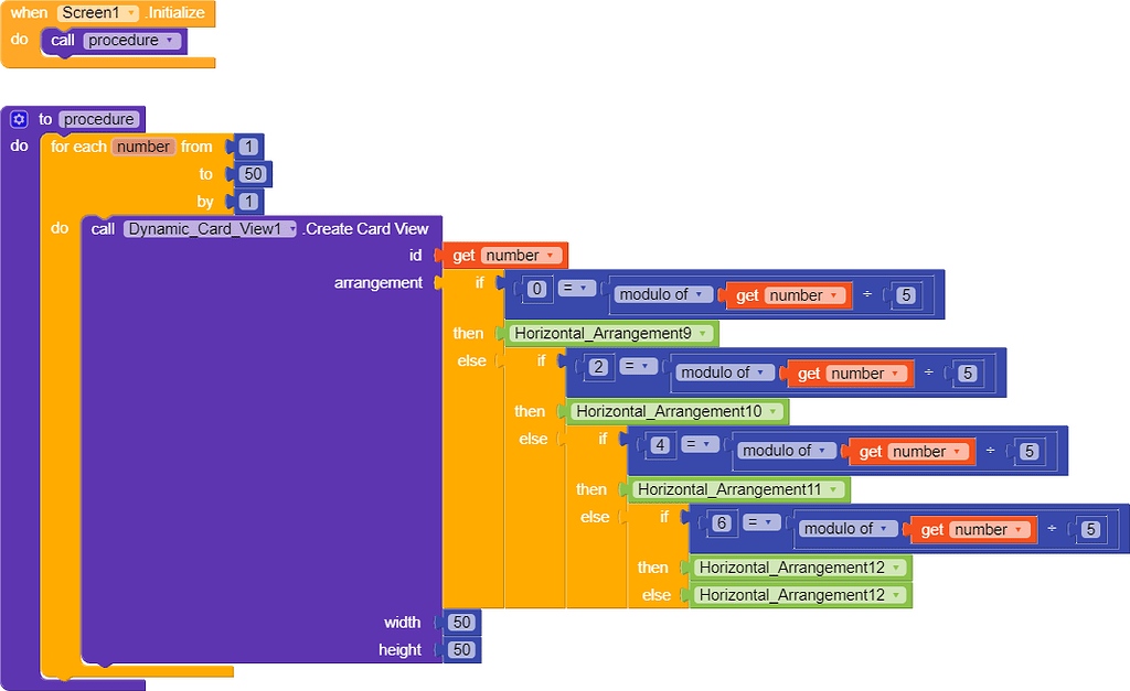 How to create dynamic card grid view - Discuss - Kodular Community