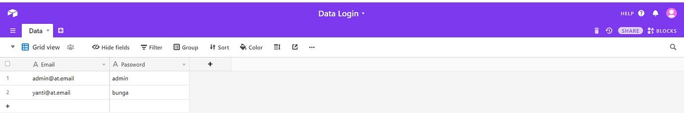 How to login by matching data from airtable - Discuss - Kodular Community