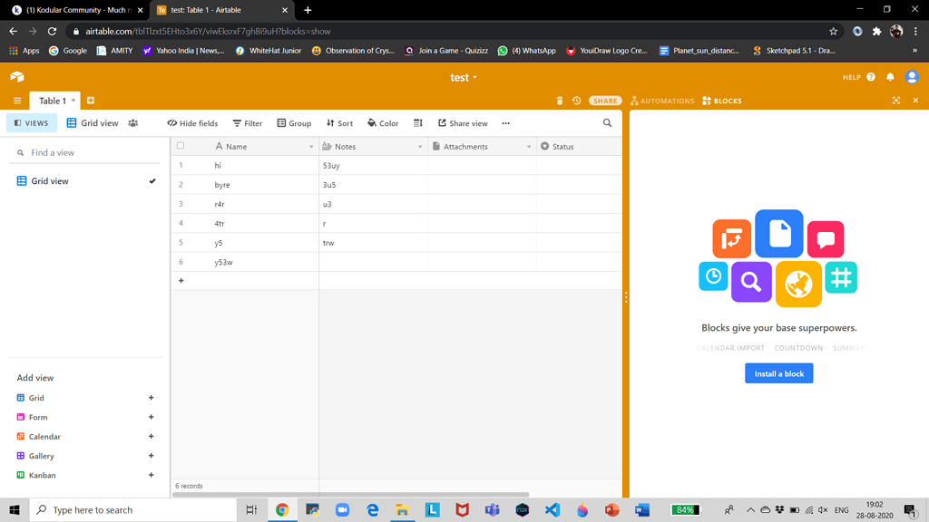 I need some help in airtable:airtable: - Discuss - Kodular Community