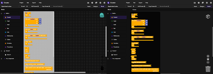 Kodular re-design Black Mode B-01