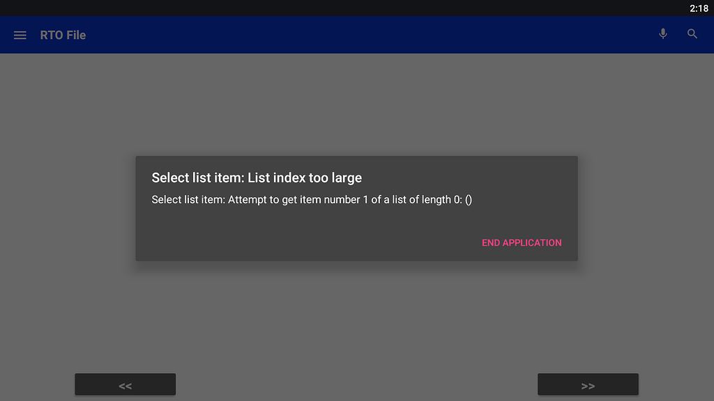 Error comes when click on listview item - Discuss - Kodular Community