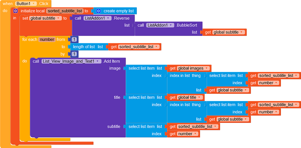 How to Sort List View Image and Text in List Addon Extension - Discuss ...