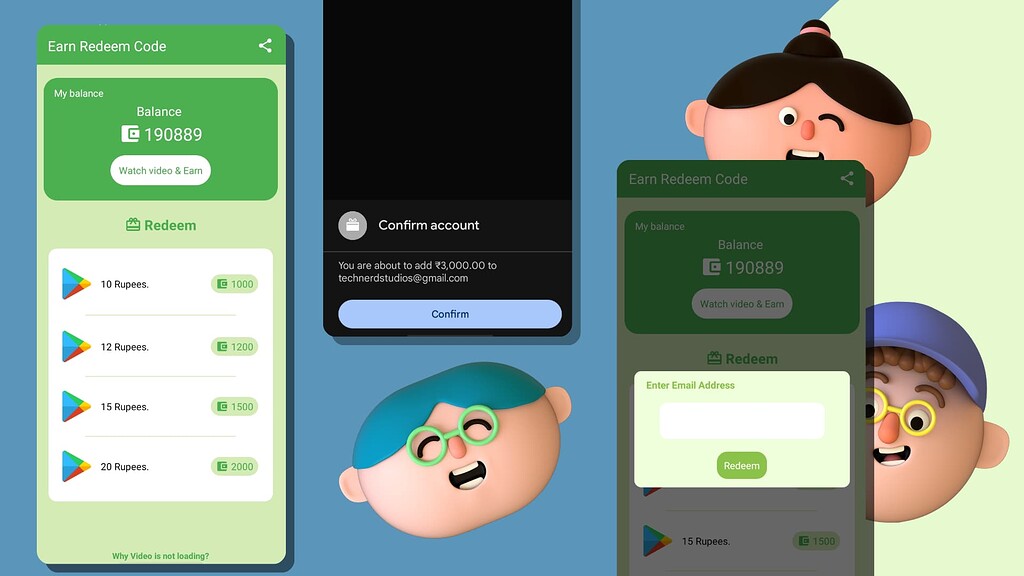 Earn Redeem Code For Sell - Koded Apps - Kodular Community