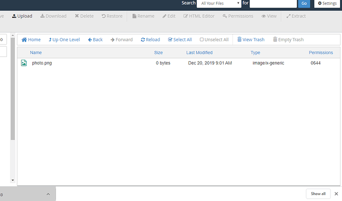 cpanel