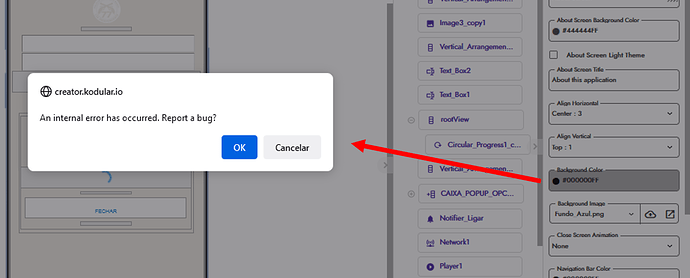 Bug in color palettes option - Discuss - Kodular Community