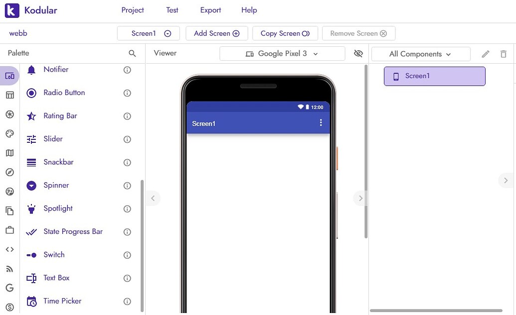 Not getting web viewer option - Discuss - Kodular Community