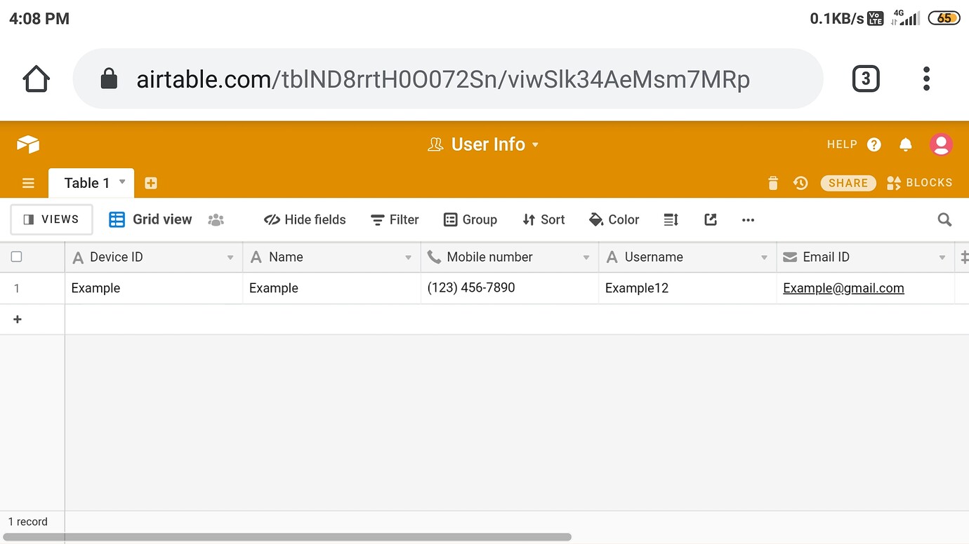 My app is not sending data to spreadsheet - Discuss - Kodular Community