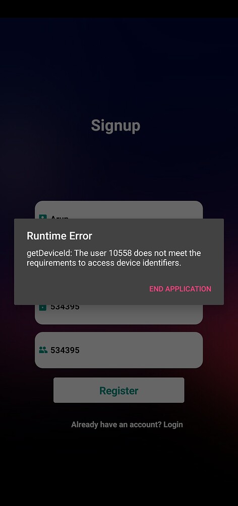 Reason for these Run time error - Discuss - Kodular Community