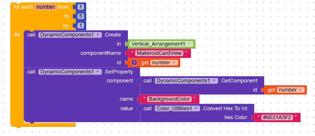 How to set transparent color to layout in dynamic component? - Discuss ...