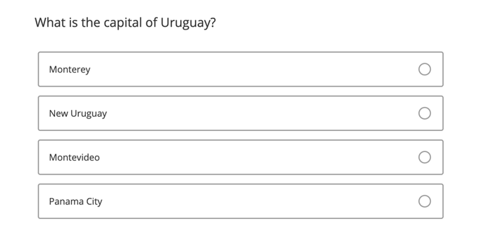 multiple-choice
