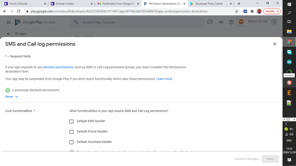 Getting rejected on Google Play Store - Discuss - Kodular Community