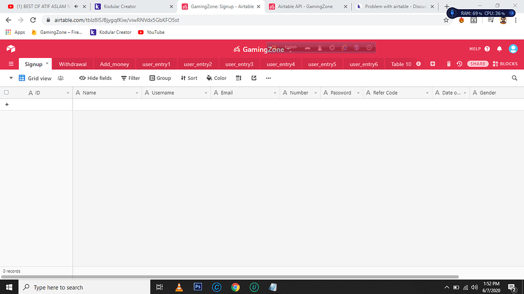 Problem with airtable - Discuss - Kodular Community