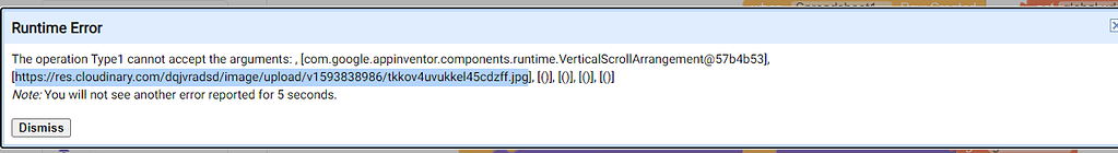 Cardview extension type1 error - Discuss - Kodular Community