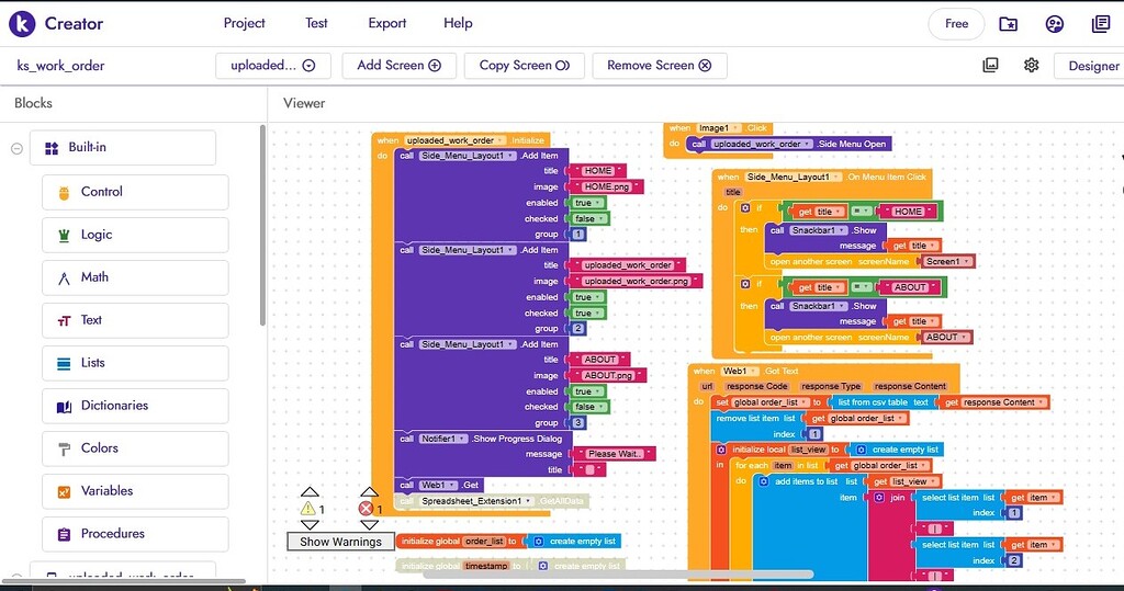 Spreadsheet data to kodular app - Discuss - Kodular Community