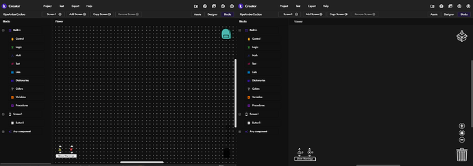 Kodular re-design Black Mode A-01
