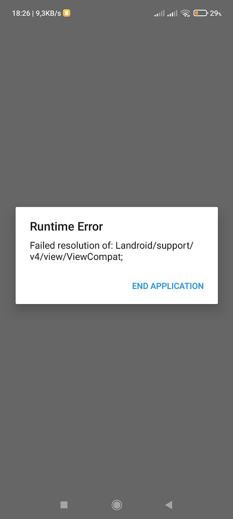 Hello, I have a problem with the new version of Kodular that has just ...