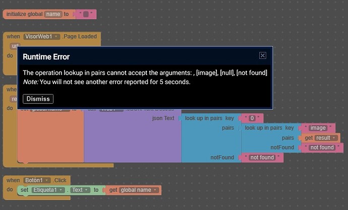 blocks error