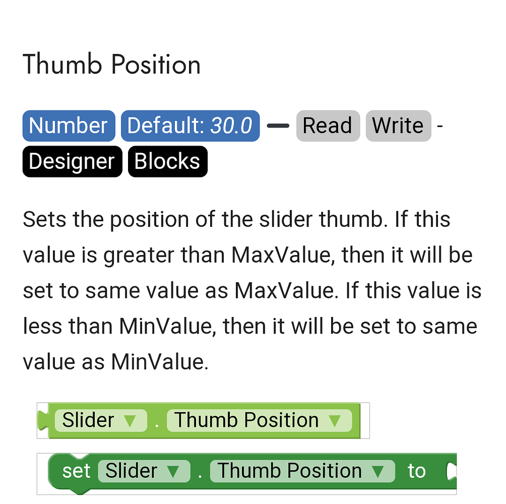 How to create a slider which gives value? - Discuss - Kodular Community