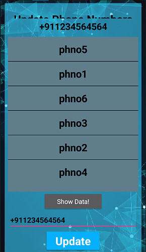 list error