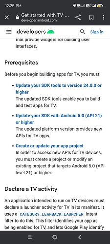 Google Play rejected my app for Android TV - Discuss - Kodular Community