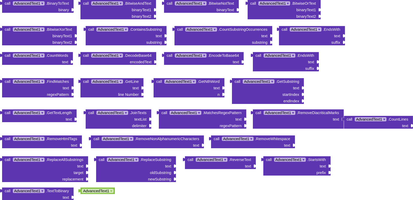 [FREE] Advanced Text Manipulation - Extensions - Kodular Community