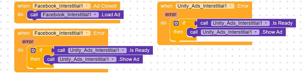 Error ad block (facebook ad and unity ad) - Discuss - Kodular Community