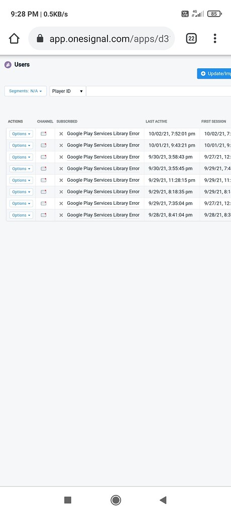 Push notifications not working - Discuss - Kodular Community