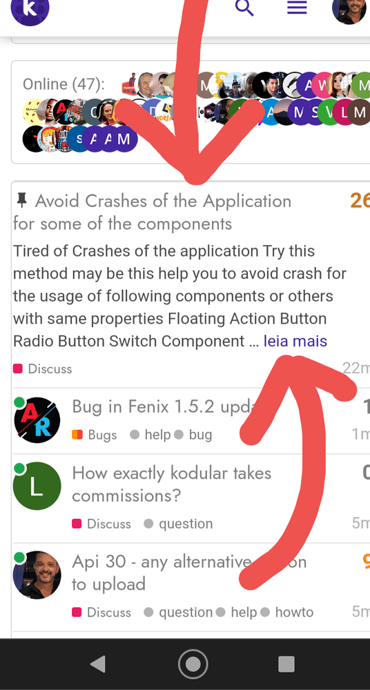 App is crashing on web view - Discuss - Kodular Community
