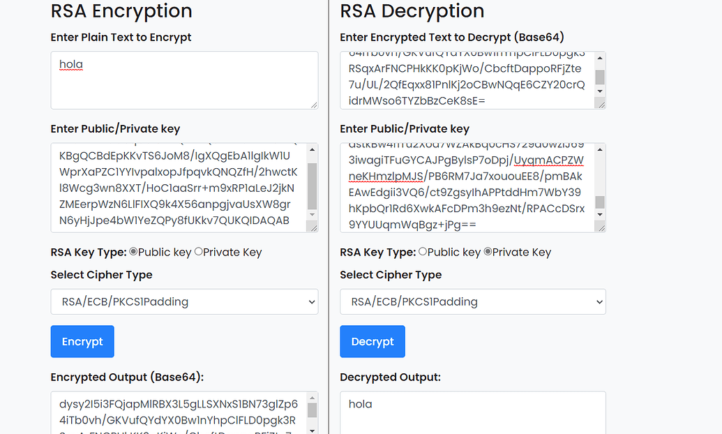 Need to know about RSA Encryption and Decryption - Discuss - Kodular ...